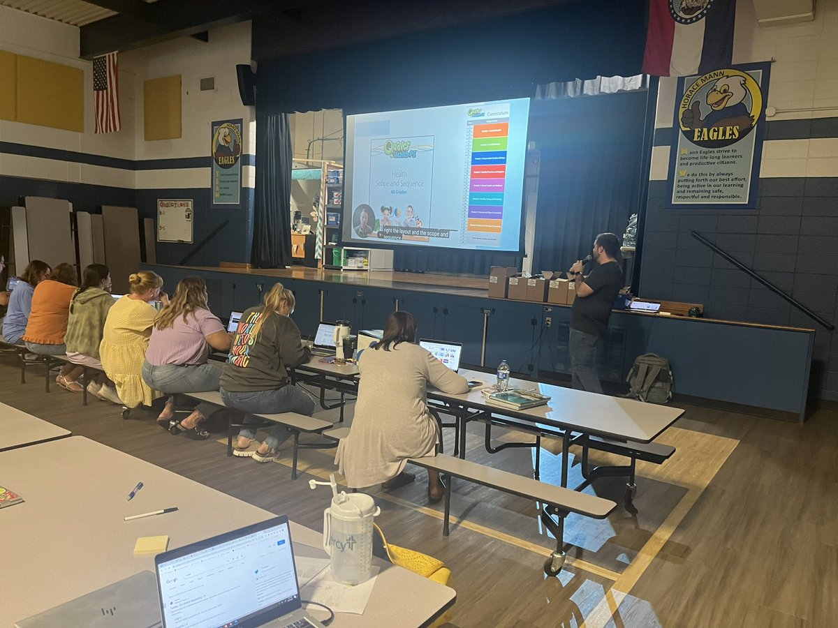 Shout out to <a href="/brandon_sigman/">Brandon Sigman</a> for adjusting his lessons on the fly. The <a href="/MannEaglesSPS/">Mann Elementary</a> are lucky to have you!