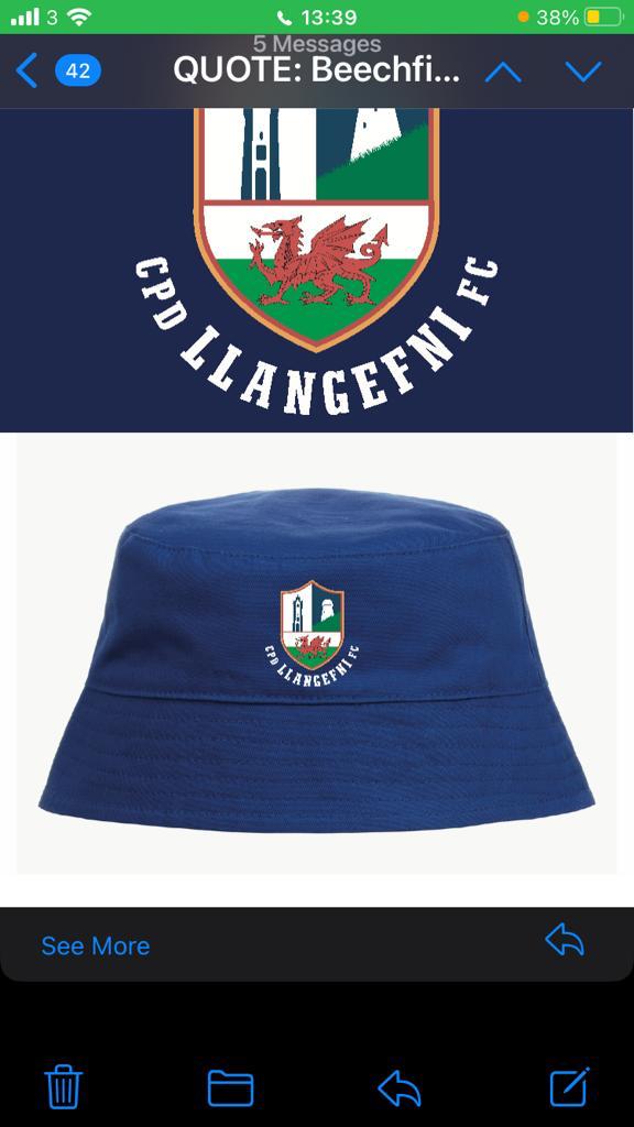 LlangefniTownFC's tweet photo. In stock soon 🪣 Yn stoc ymhen ychydig. https://t.co/tpBg7kaEcD
