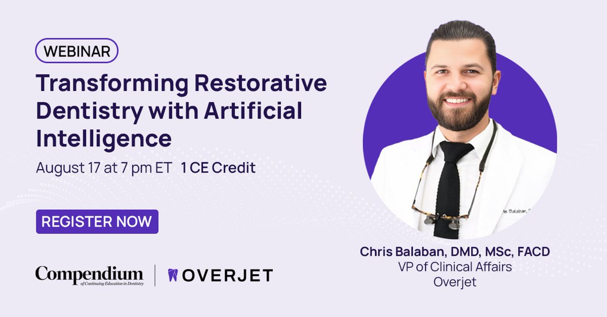 Calling all restorative dentists - don't miss this webinar!
cced.cdeworld.com/webinars/regis…