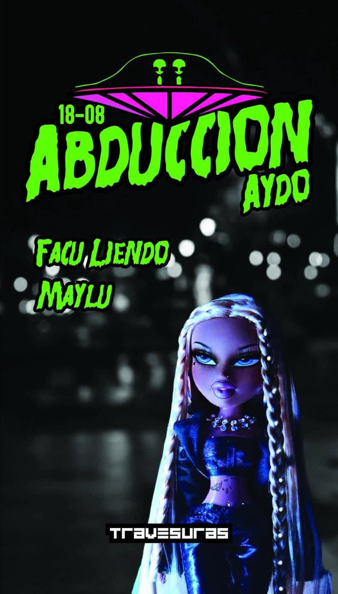 ay_dolores's tweet photo. BEBOTES 💫
🛸 MAÑANA HAY ABDUCCIÓN 🛸
👽 LOS ESPERAMOS CON SU OUTFIT GALÁCTICO PORQUE SIEMPRE ICÓNICOS 👽
🪐SORTEO RANDOM🪐
 🚀TWITTER 👉DAR❤️Y RETUIT A ESTA PUBLICACIÓN 
🚀INSTA👉COMPARTIR EL FLYER EN HISTORIAS MENCIONANDO @aydoloresok https://t.co/bQIQwCaQ2z