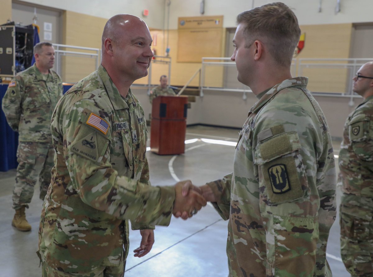 kentuckyguard's tweet photo. TODAY: Soldiers gathered for their patching ceremony at the Wellman Armory on Boone National Guard Center in Frankfort.
#welcome #firstformation https://t.co/5M4Izz2dOb