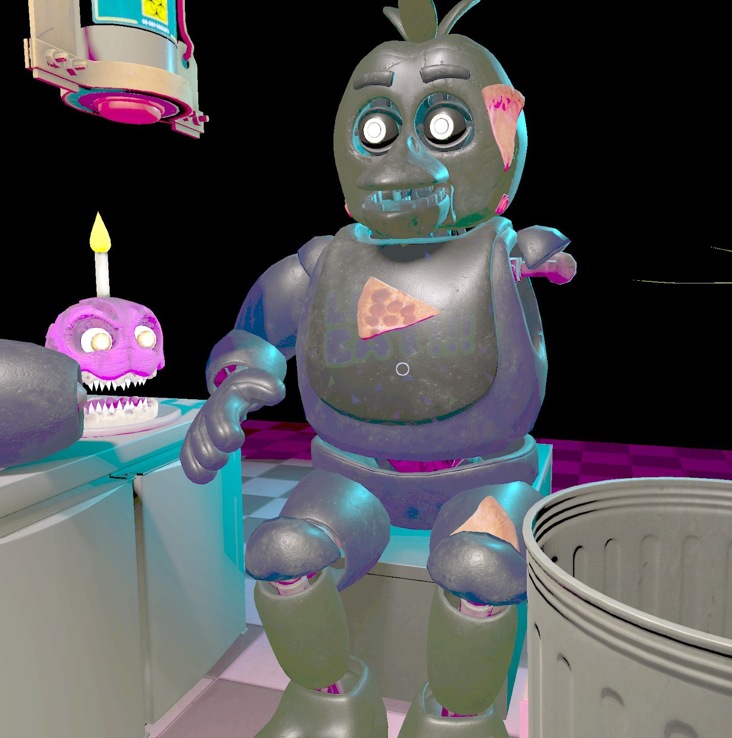 Blacklight chica discount