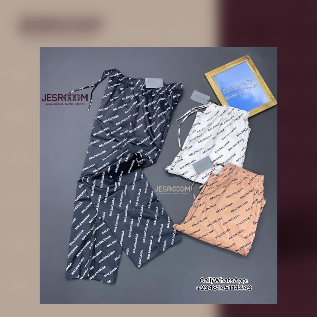 jesrooom's tweet image. Shop this excitingly new Designers Pants👖 @jesrooom 

STATUS: Available in store 

Send a DM To place order. Use the link in bio Call/WhatsApp: +2348145114443

NATIONWIDE DELIVERY 

Tag a friend who will want to buy this! 

#pants #designerspants #trouser  #jesroom #cargopants