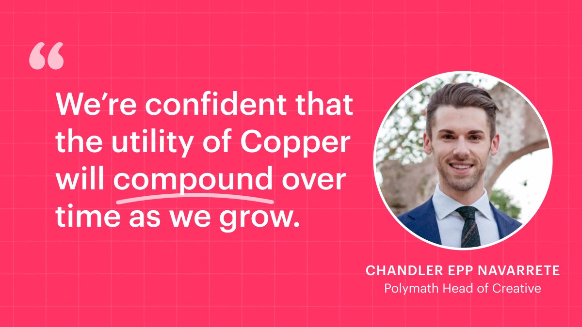 CopperInc's tweet image. What if you could uncover new audiences that are primed to buy? Creative agency @polymathio discovered this potential with Copper and Mailchimp 😎 See how they did it: bit.ly/47vT4ln

#coppercrm #mailchimpcrmintegration #emailmarketing #marketingcrm #mailchimp