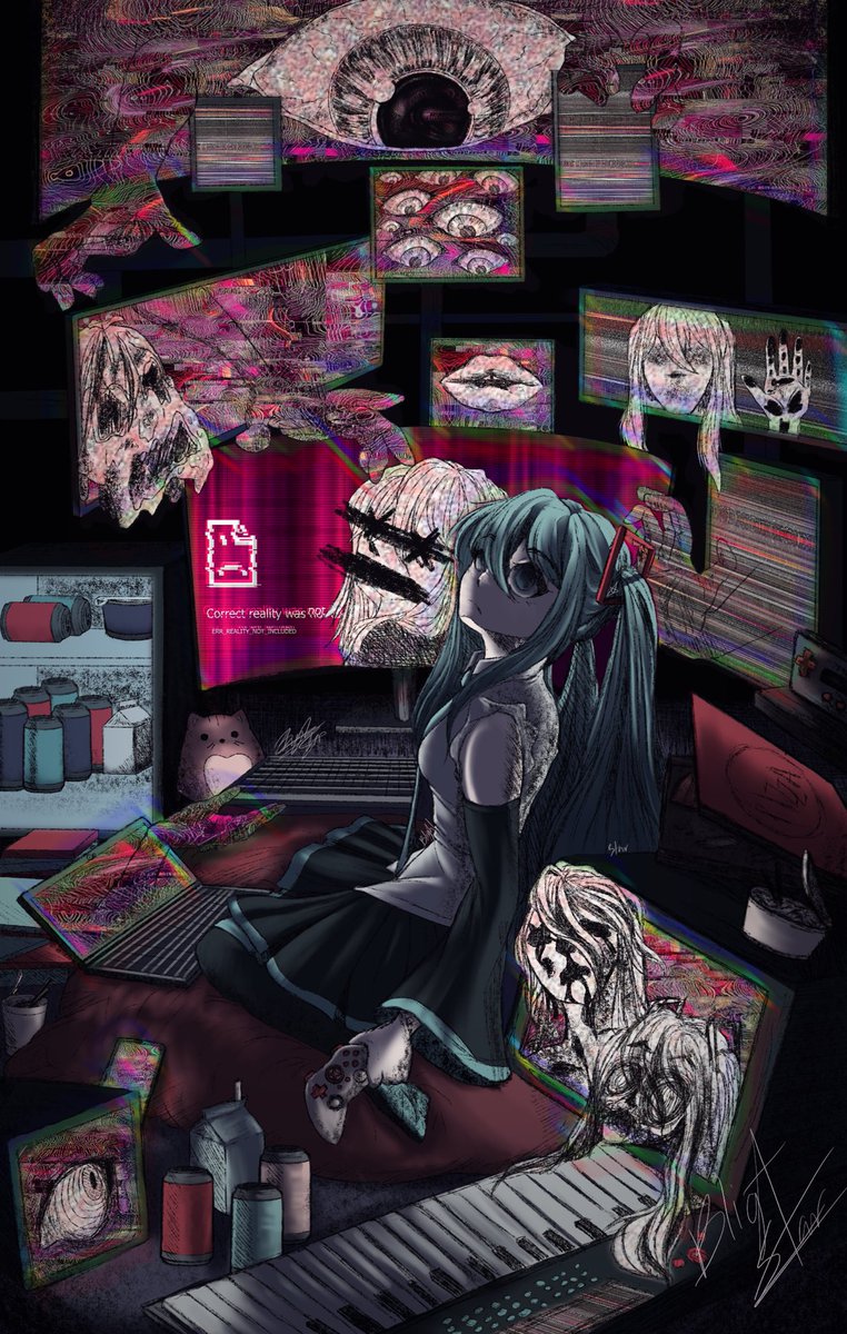 Dash of inspiration with hatsu

#HastuneMiku #Miku #anime #horror