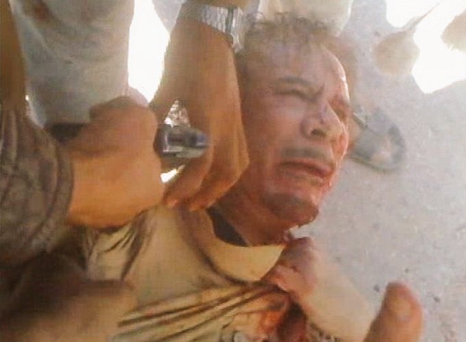 This is the man who wanted Africa to be united and to hve one currency including the gold coins 🪙 that were going to have more value than all currencies in the world. He became a threat to the West and he was killed by his own who were brainwashed. Libya is still paying for this