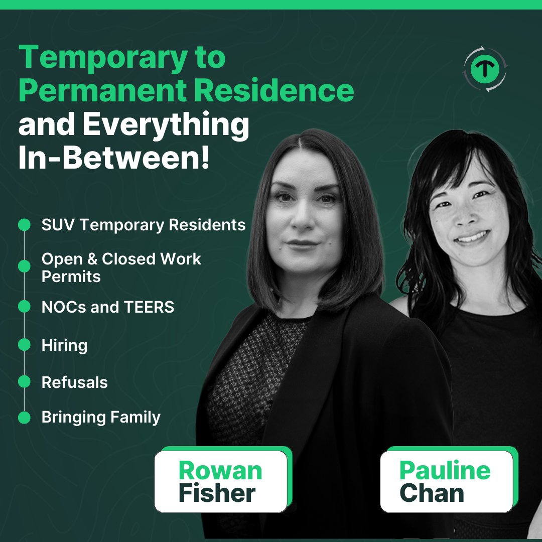 Exciting news at our SLP Sessions! Our masterclass on Temporary to Permanent Residence and Everything In-Between was a huge success. 💻

Rowan Fisher from Fisher Law and Pauline Chan from <a href="/GoodlawyerInc/">Goodlawyer</a> provided expert insights on a number of topics.