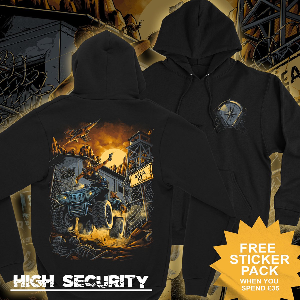 HungerClub's tweet photo. ⚡️LAST 24 HOURS ⚡️
This is your last chance to secure your order and guarantee your size on our High Security Collection before its too late. Don’t miss out! 

https://t.co/qvGD8OvyDo

#tombraider3 #trcommunity #tr3 #laracroft #nevadadesert https://t.co/HFq1b7Hvmt