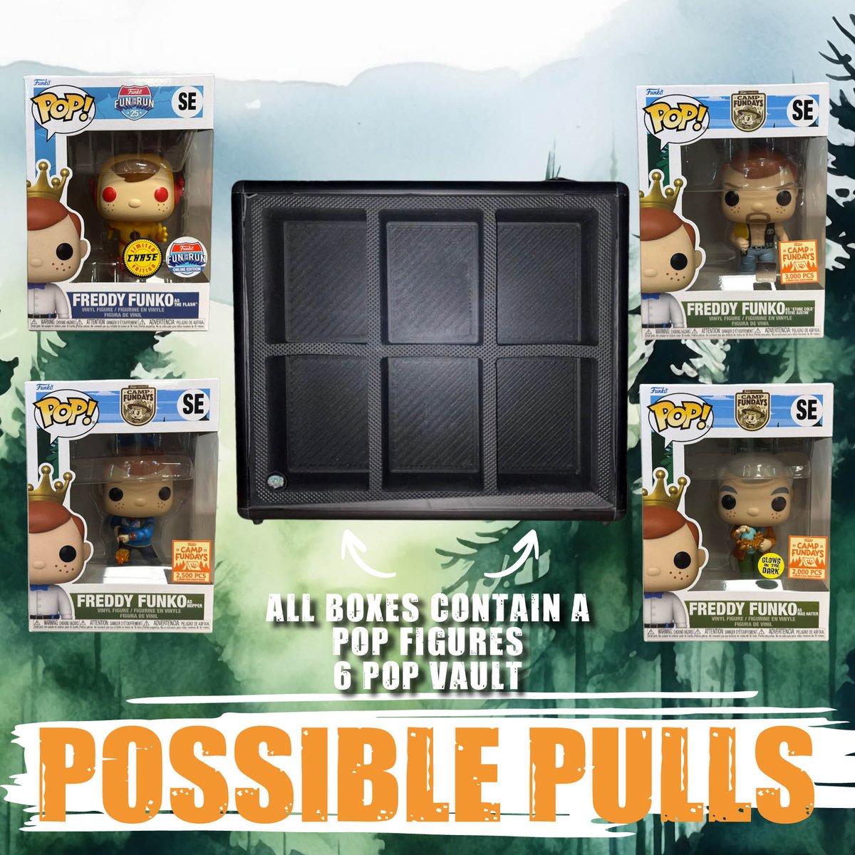 FiguresPop's tweet image. 🔥📦G O I N G • L I V E • 
T O M O R R O W📦🔥
🕖7PM🕖
🌲🪵𝑪𝘼𝑺𝙀 𝙊𝑭 𝑭𝙐𝑵 𝑭𝙐𝑵𝙆𝑶 𝑷𝙊𝑷 𝑴𝙔𝑺𝙏𝑬𝙍𝒀 𝑩𝙊𝑿🪵🌲

💷£94.99 a box!
ℹ️ All the info can be found on our Facebook and Insta pages 👌🏻

#mysterybox #funkomysterybox #funko