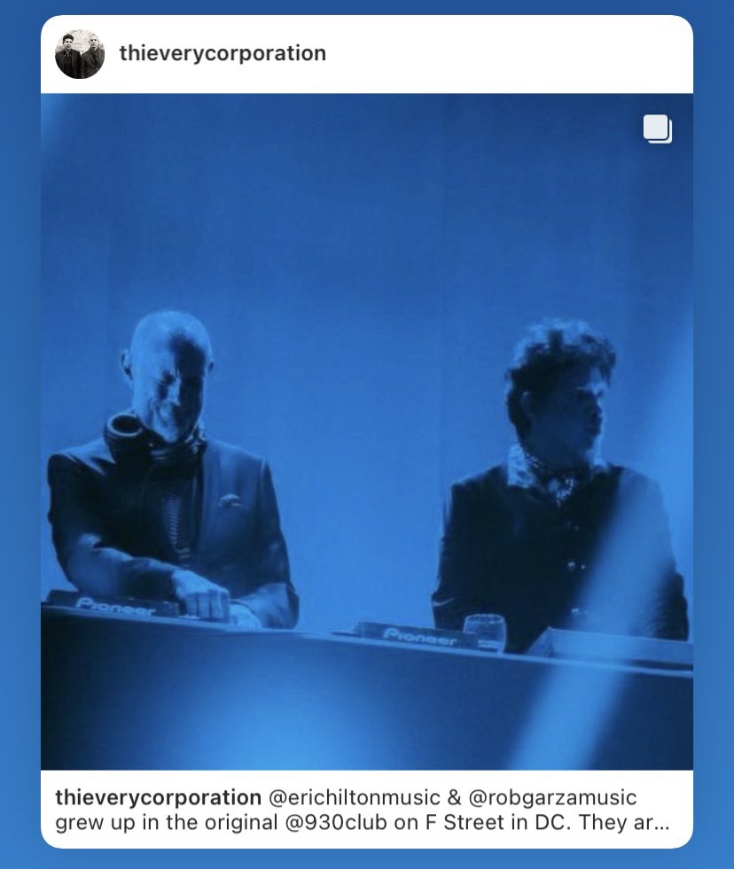 DCreggae's tweet photo. β¨ @ThieveryCorpDC in DC!
Thursday @TheAtlantisDC
Friday @930Club
https://t.co/4HHPPpB1U3
#thieverycorporation #theatlantis #930club #dc https://t.co/UGicDwLTue