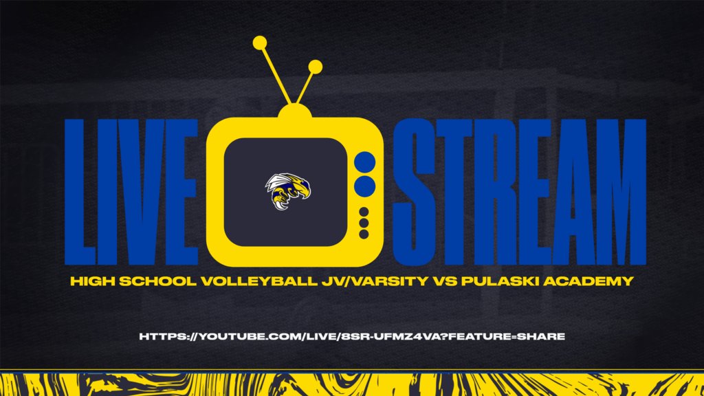Tonight's SHS Volleyball action vs Pulaski Academy will be livestreamed at this link.

youtube.com/live/8SR-uFMZ4…