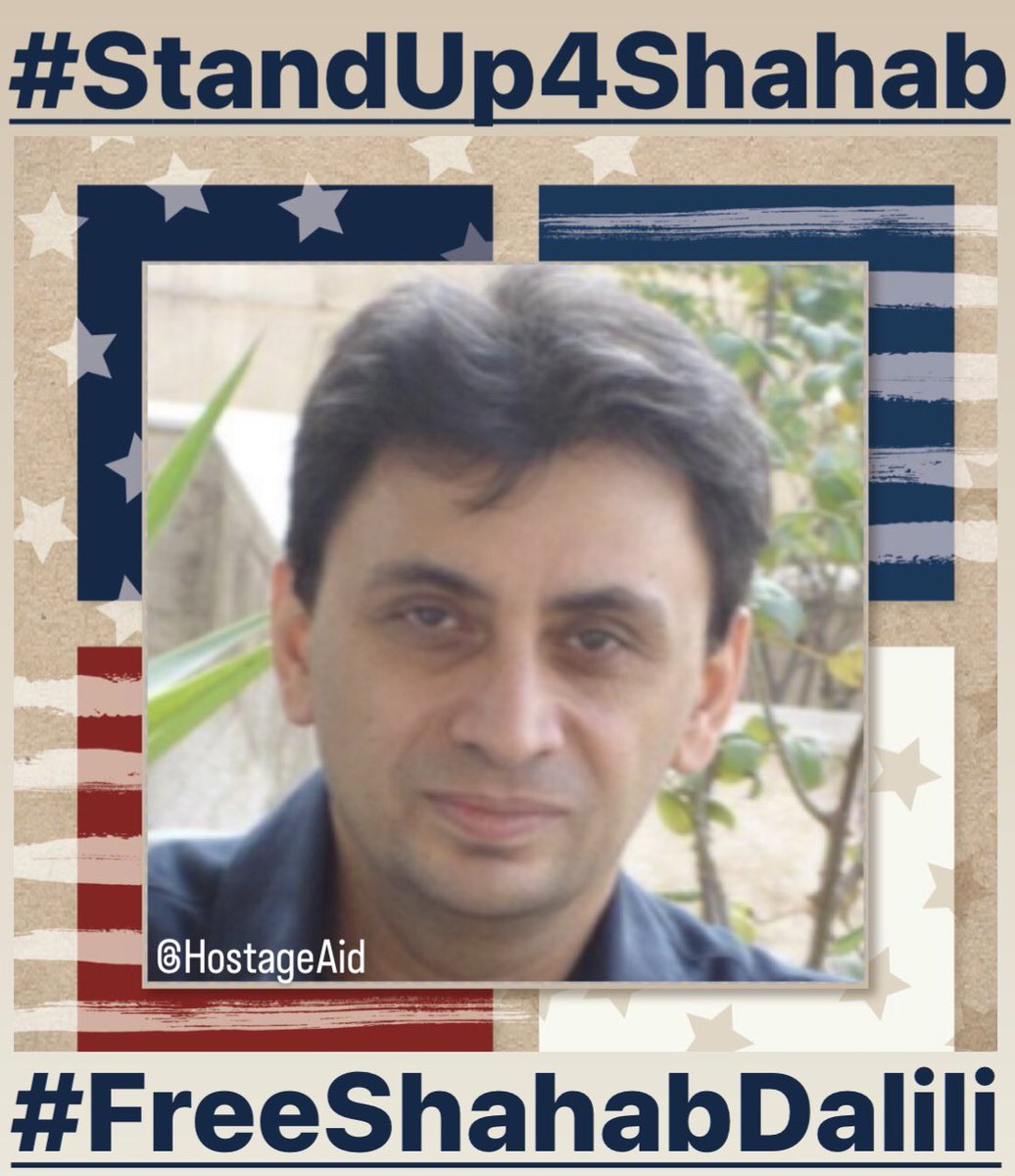 Let’s #StandUp4Shahab as a US legal permanent resident;

Let’s #StandUp4Shahab as an innocent held by the #IranianRegime for 7 yrs;

Let’s #StandUp4Shahab’s right in applying the Levinson Act;

Let’s #StandUp4Shahab & call on the @StateDept & @SecBlinken to designate him