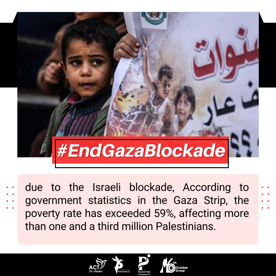 #EndGazaBlockade
#IsraeliCrimes