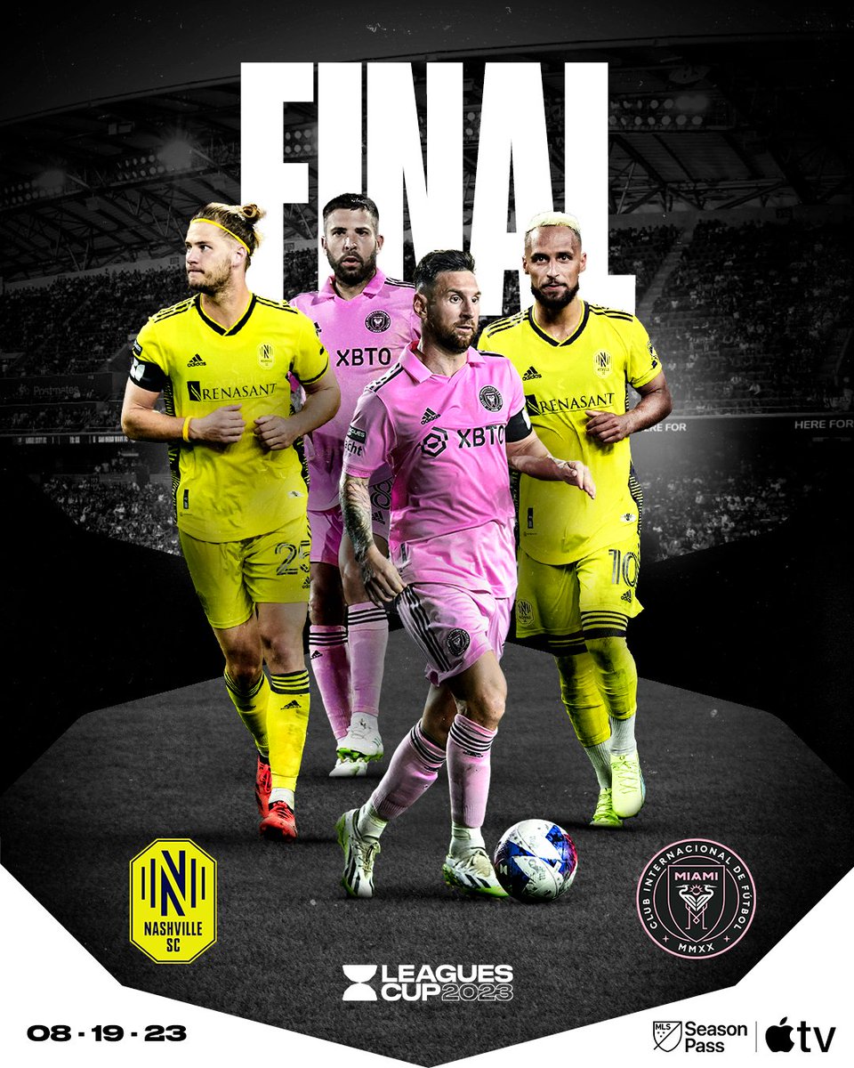 Lionel Messi averages a trophy every 25 appearances.

This coming weekend he can lift his 42nd official career trophy and his 1st with Inter Miami.

#InterMiamiCF #EveryoneN