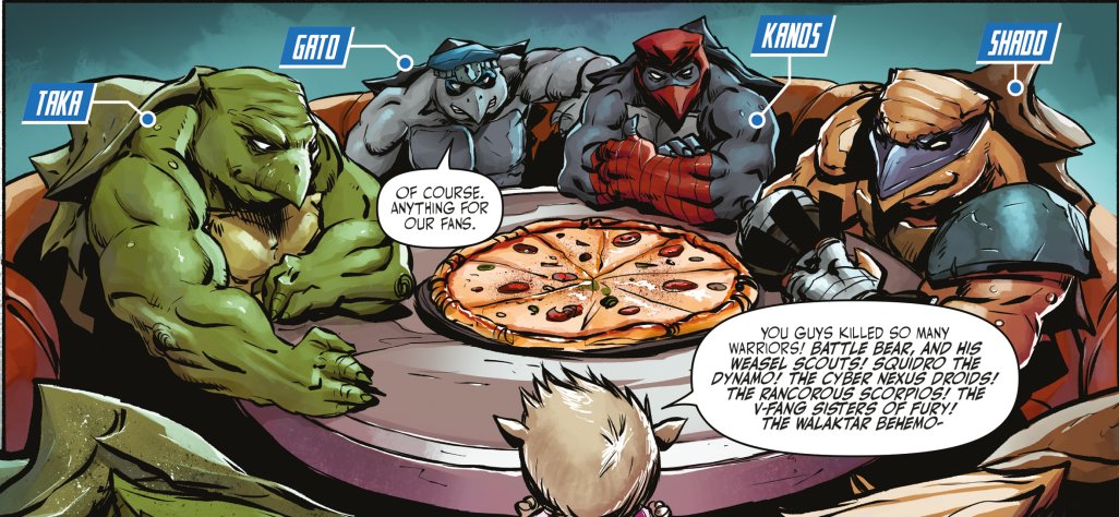 GilbertDeltrez's tweet image. Love #TMNT so much I had to create 4 shinobi terrapin of my own and call them THE SHINOBI TURTLES of DOOM. They debuted in GALACTIC RODENTS of MAYHEM #1, and if the GROMverse keeps growing, they may just get a spinoff book of their own in the future!