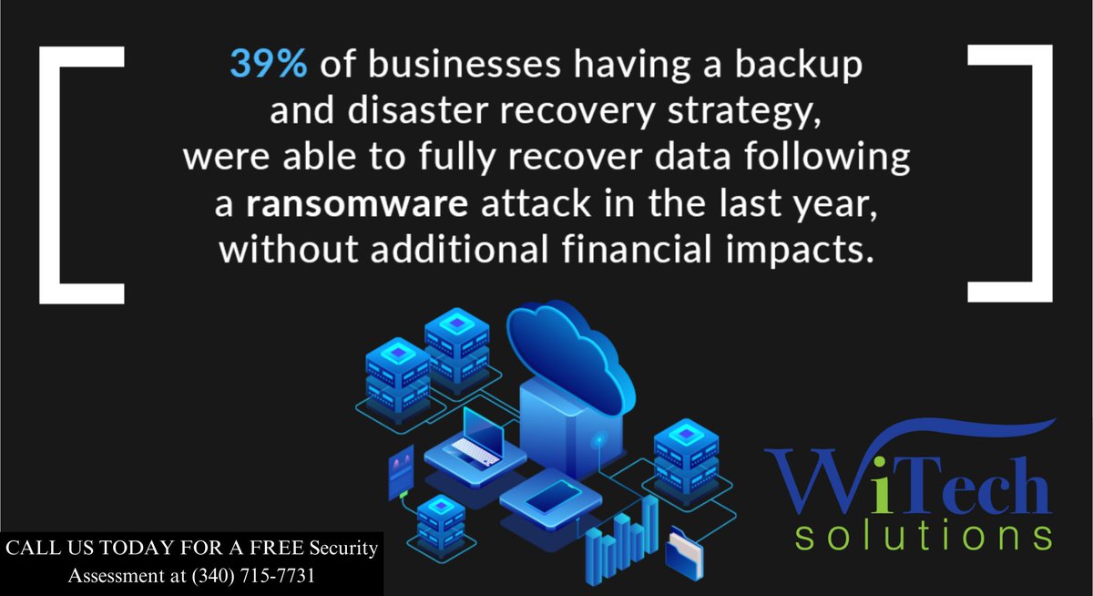 WI_Technology's tweet image. Let’s build a comprehensive strategy that equips you for any challenge so you can confidently tackle the unexpected head-on. Send us a message to start your journey today. Call us today for a FREE Security Assessment at (340) 715-7731 #BePrepared #ReadyForAnything