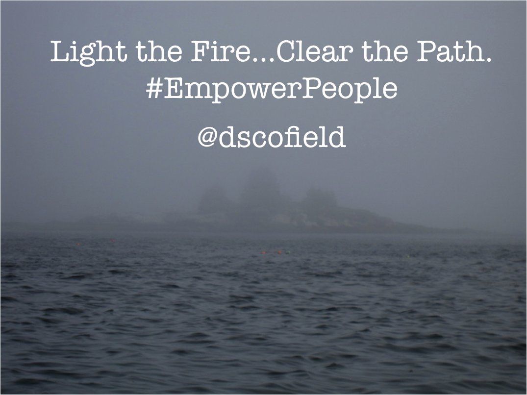 Light the fire. Clear the Path #EmpowerPeople