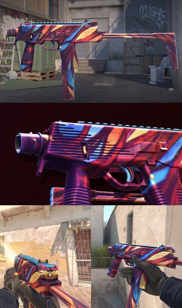ariata_'s tweet image. MP9 | Tinge - remade for Counter Strike 2 Workshop, this time as a Gunsmith skin 👀
I hope you like it and I&apos;m excited to continue this collection in the future ✨🖌️
---
#cs2 #csworkshop #csskins #cswokshop #counterstrike2