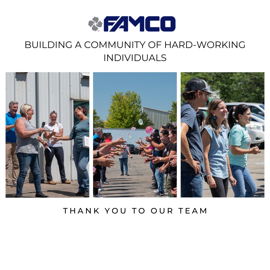 famcomfg's tweet photo. At FAMCO, it’s more than just building HVAC solutions, we aspire to build a welcoming community of hard-working individuals. We take pride in all our employees and their accomplishments and look for unique ways to celebrate their efforts every month. Thank you to the FAMCO team! https://t.co/vIUndKy4oo