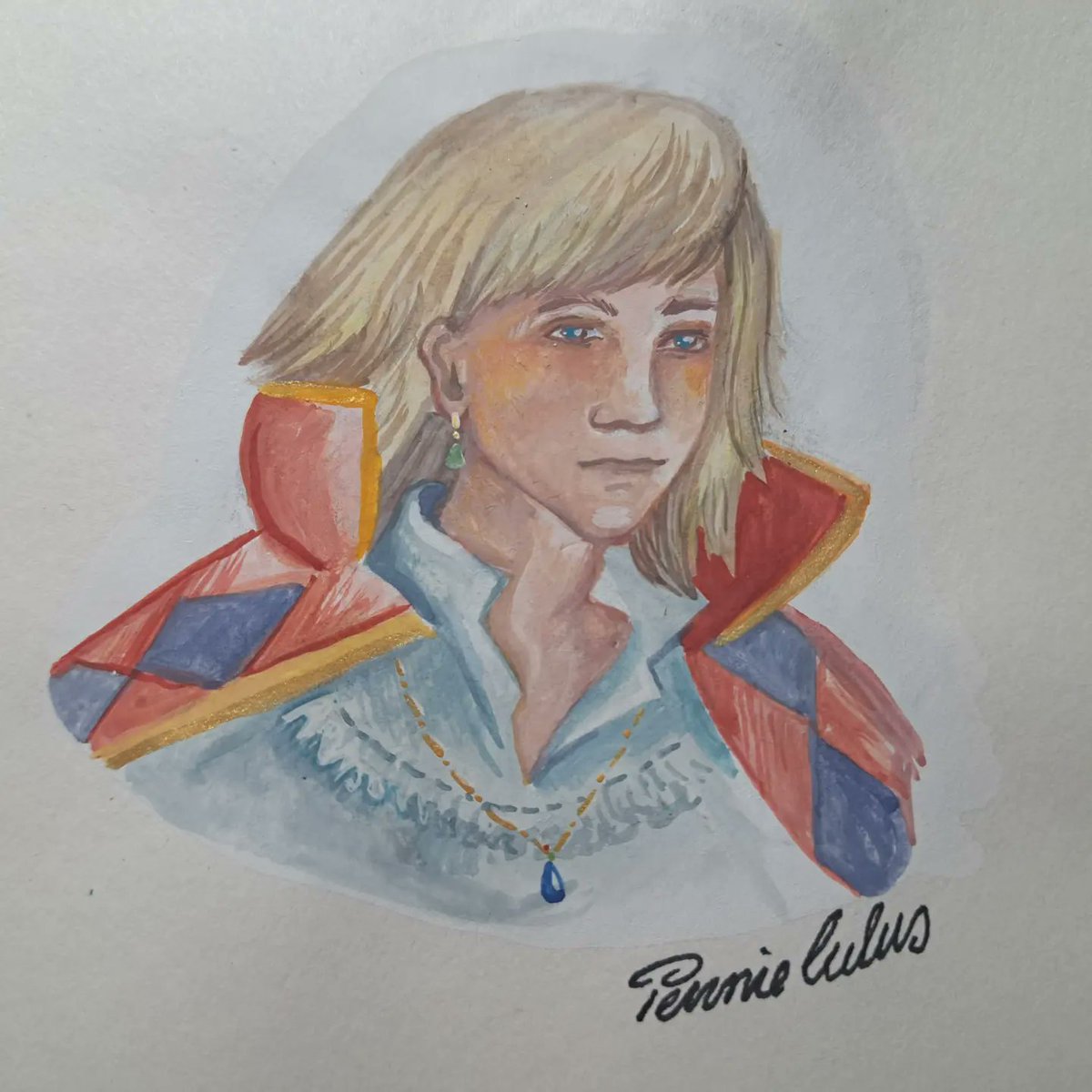 Done 😊 Howl from Howl's Moving Castle I my Style 💕
#pennieculus #inspiration #illustration #art #drawing #painting #traditionalart #traditionalartwork #watercolorpainting #watercolorart #watercolor #magic #magical #ghibli