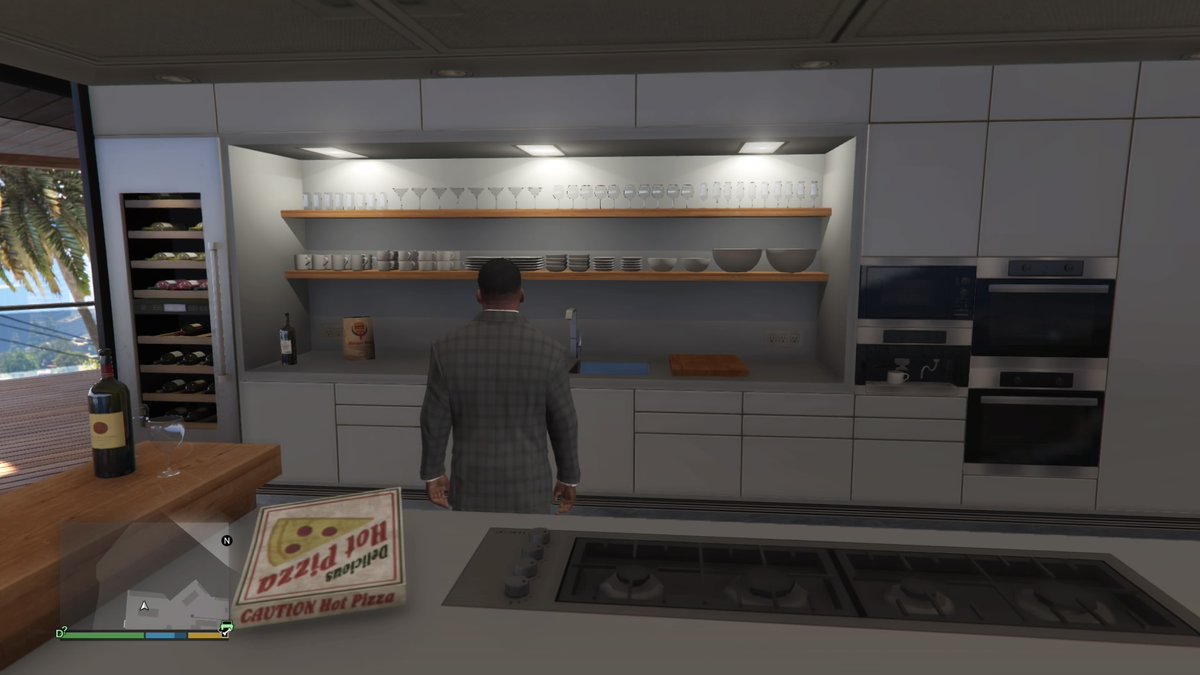 Ngl this house in GTA has my ideal kitchen #PS4share