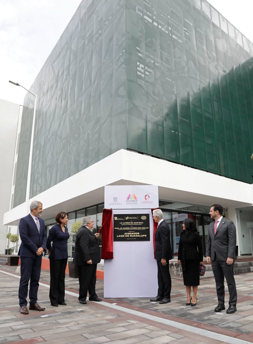 Con el Magistrado Ricardo Sodi <a href="/MagdoSodi/">Ricardo Sodi Cuellar</a>, inauguramos los Juzgados Lago de Guadalupe del Poder Judicial <a href="/PJEdomex/">Poder Judicial Edomex</a> en #CuautitlánIzcalli.