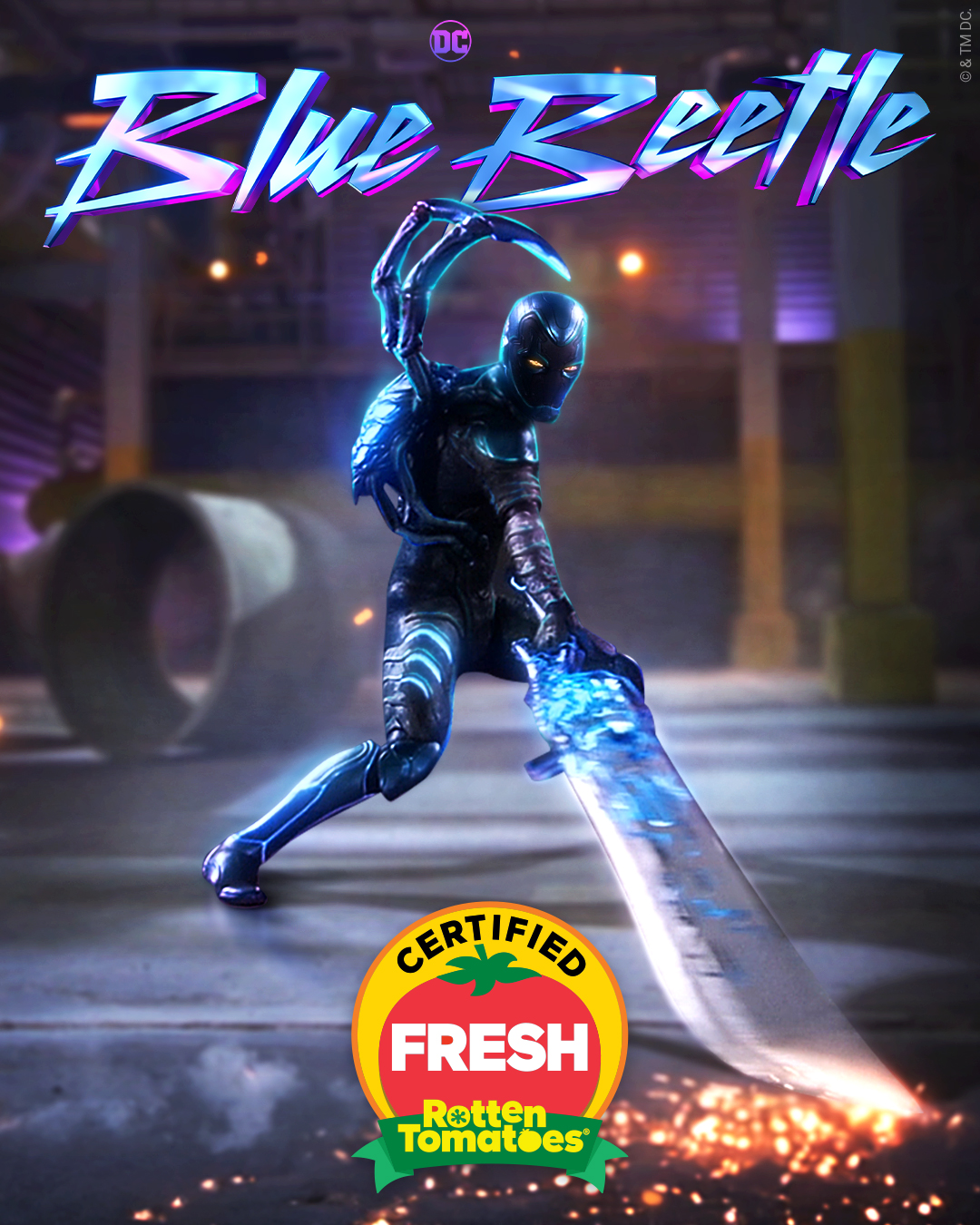 The Flash Film News on X: #BlueBeetle is officially Certified