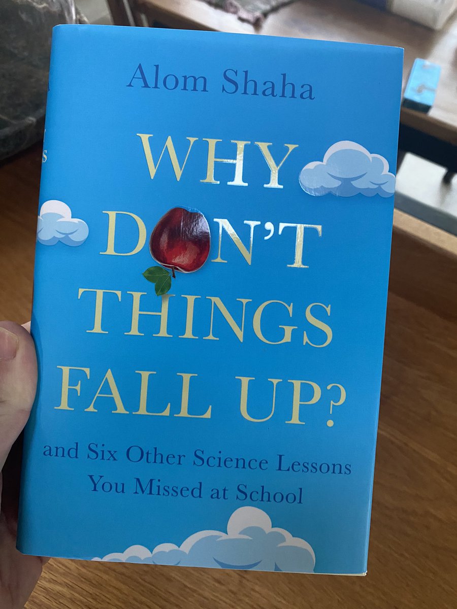 My science knowledge is definitely school child level so I expect to get a lot out of this new book by my friend @alomshaha from which I have already learned whether fish are animals. Buy it for your child today!