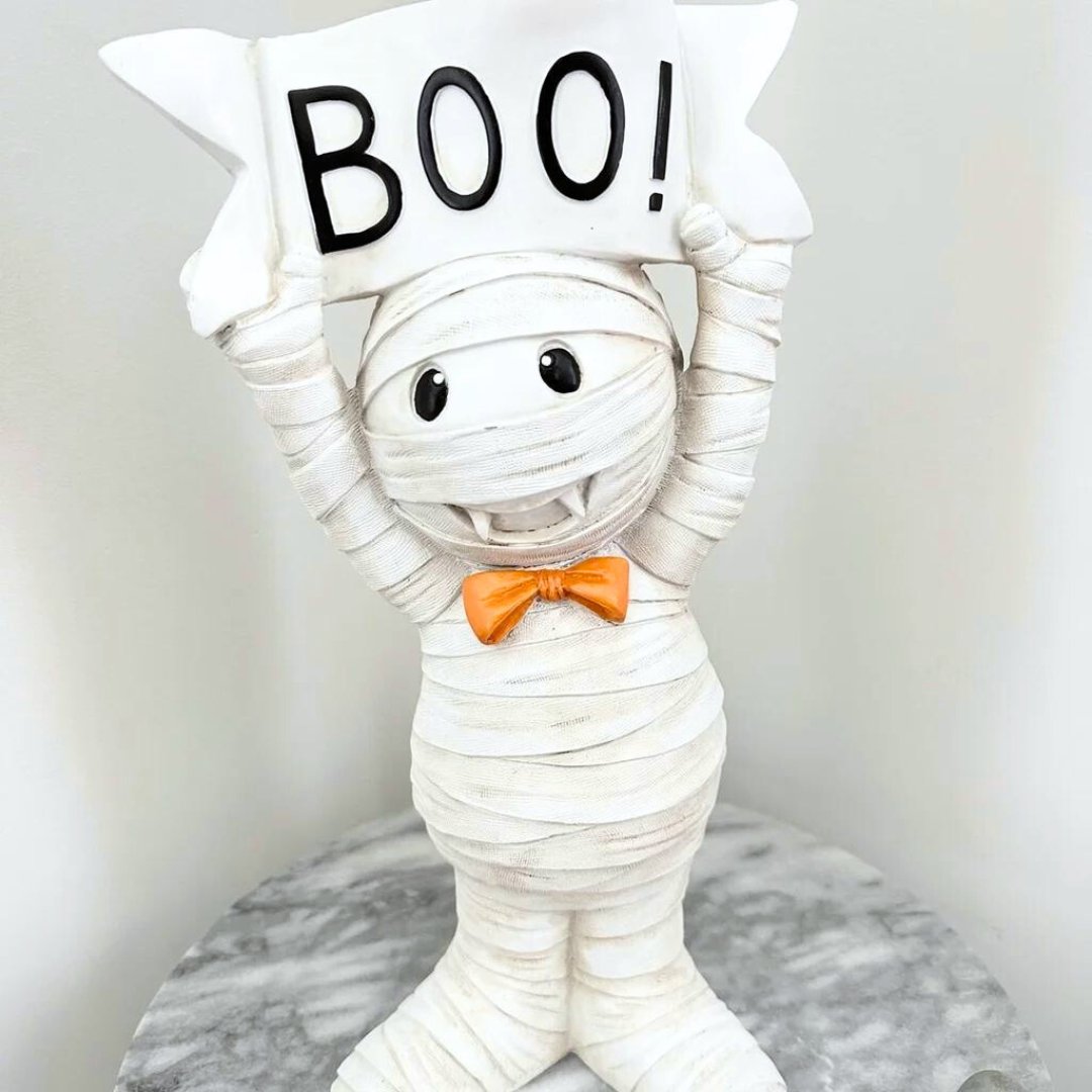 Is it still summer??? This cutie may be a little wrapped up in himself, but proof that being adorable doesn't come with an expiration date. 🥰  Shop more decor at the link: bit.ly/3KzFUK8