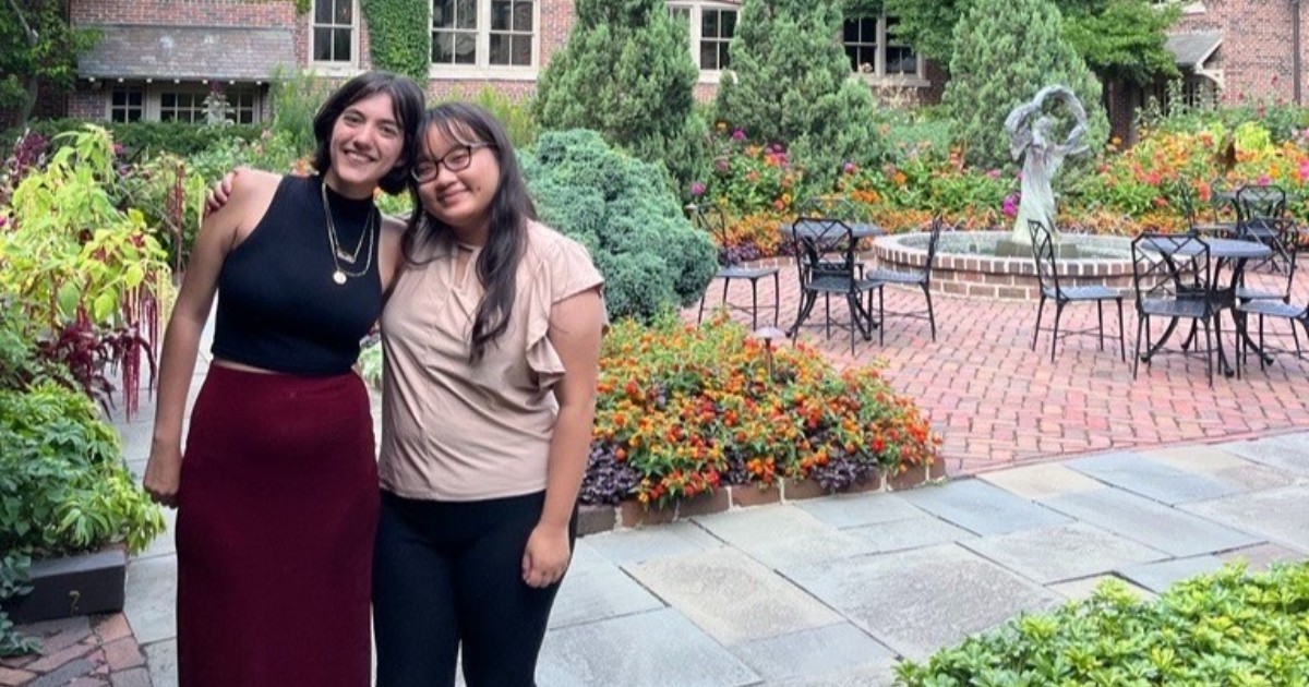 We are so proud of inaugural <a href="/Kohler/">KOHLER</a> scholars, Cecilia and Susan, who wrapped up their Kohler summer internships last week by sharing final presentations of their learnings!