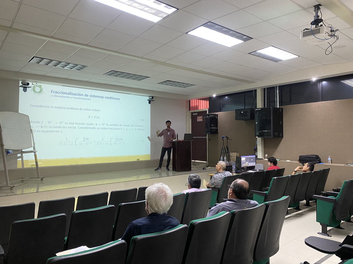 MDSC2023's tweet image. MDSC 2023

Ing. Clemente Ramos

Holling type-IV prey-predator system: fractionalization and discretization procedures 

#MDSC2023 #fractionalcalculus #mathapplications #science #engineering #stem #itt #tecnm