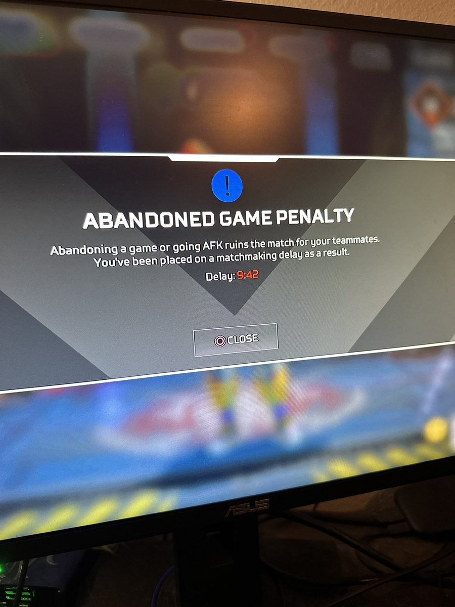 Y’all need to figure out the difference between someone choosing to leave and the power going out…. <a href="/PlayApex/">Apex Legends</a> <a href="/Respawn/">Respawn</a> #playapex #gaming