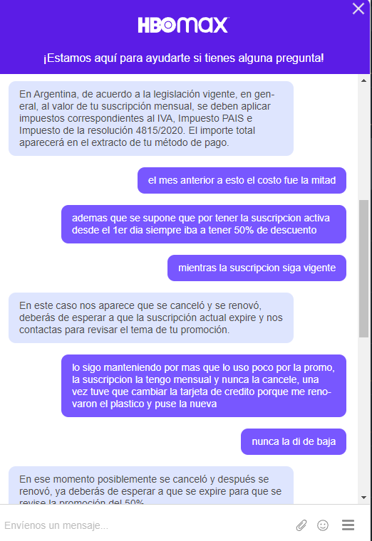 ZarkoMD's tweet photo. @HBOMaxLA esto es una verguenza, fallan ustedes aca, no me respetan la promo por mas que tengo la suscripcion desde el primer dia https://t.co/IZypqrF8S5