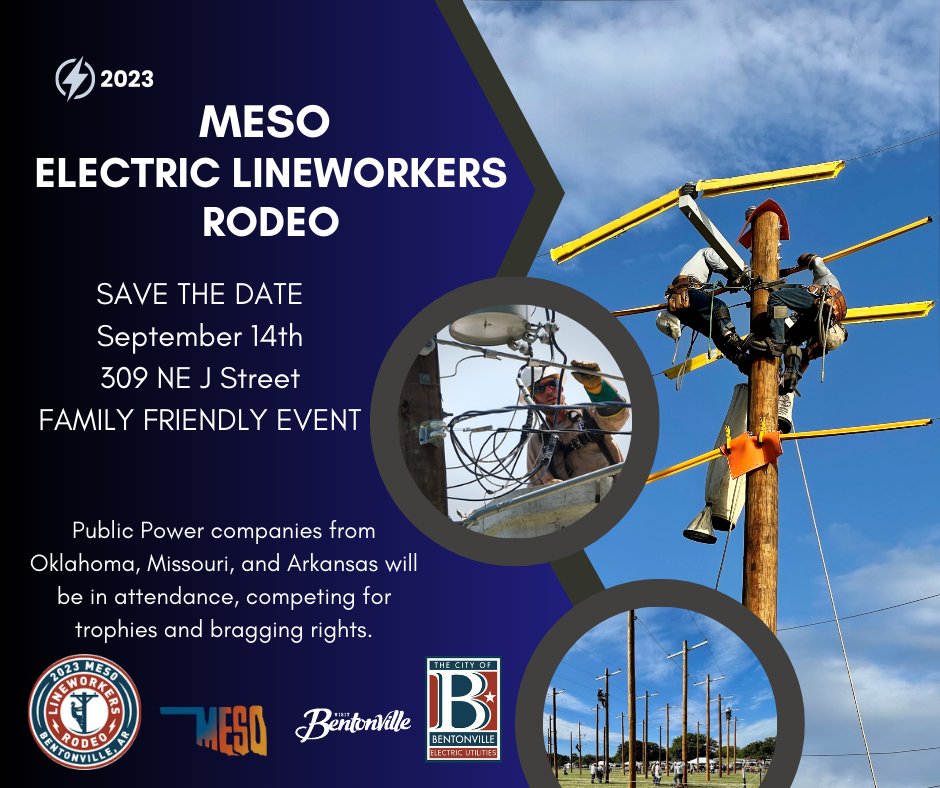 Get ready to be amazed at 309 NE J Street! The 2023 MESO Electric Lineworkers Rodeo is your chance to witness the best of the best in action. Join us on September 14th as linemen from three states compete for glory. It's an event that'll leave you charged up! #LinemanRodeo
