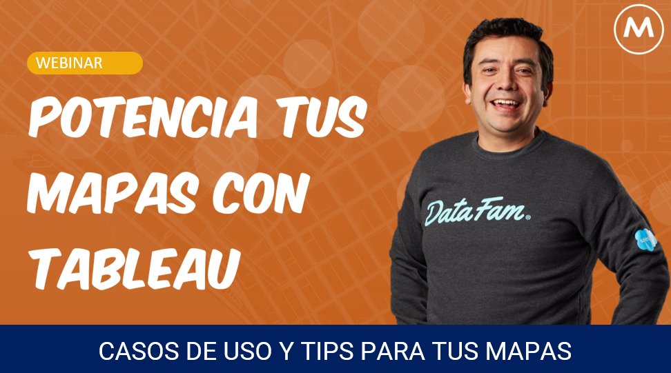 ModuxCo's tweet image. #moduxtips 🗺️ Descubre el poder de los mapas con Tableau en nuestro próximo webinar. Aprende a visualizar datos de manera impactante y creativa. ¡Regístrate ahora y prepárate para explorar el mundo de la analítica espacial! 🌍📊
🔗 Registro: partners.tableau.com/Events/Invite.…