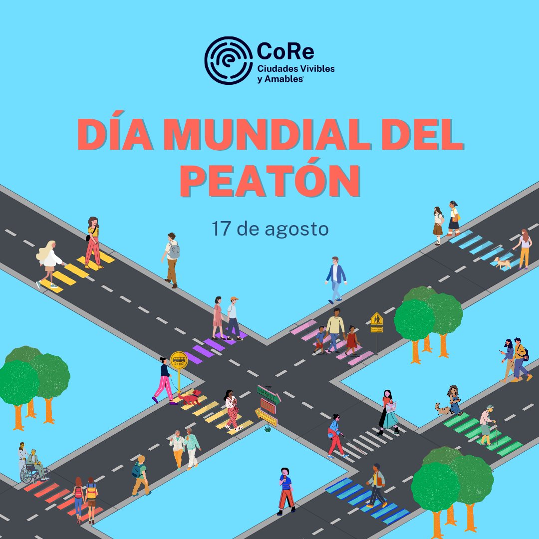 CoReCiudades's tweet photo. Peatón. ¿Sabes por qué se celebra? Aquí te contamos la historia y por qué es importante reflexionar sobre este día. 🧵 https://t.co/WrxCItvPXQ