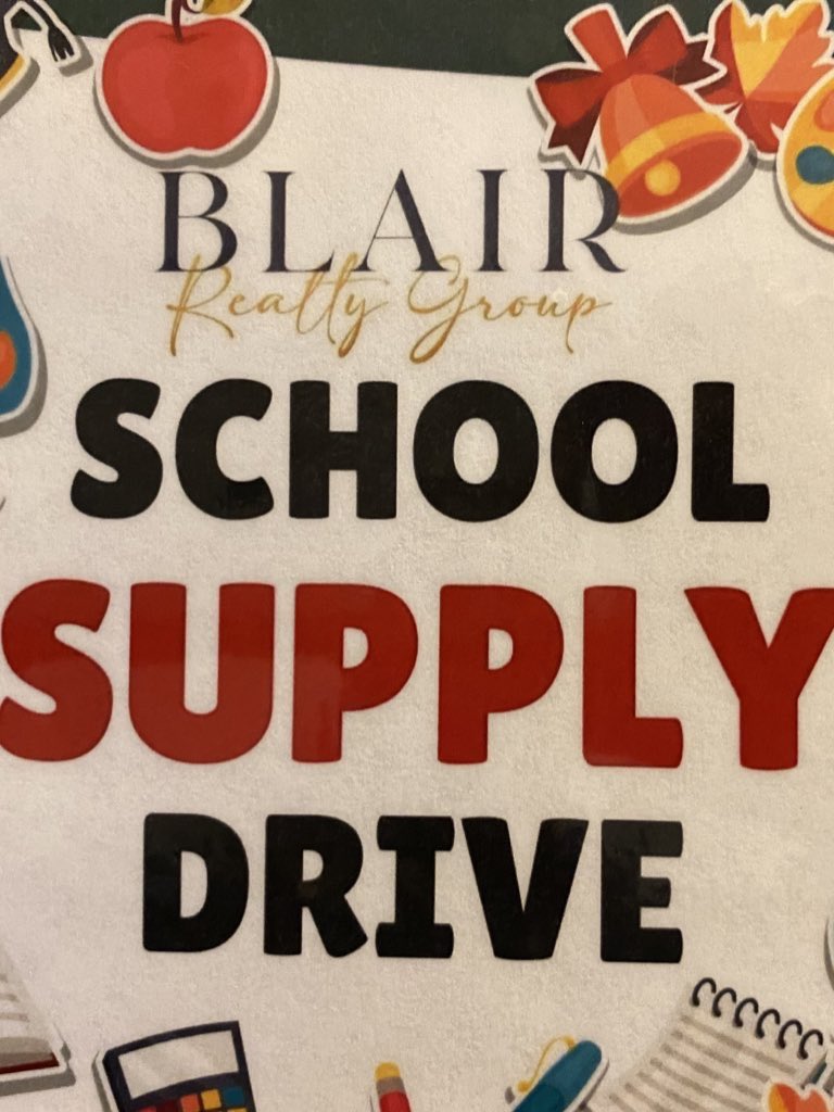 HopperCounselor's tweet photo. Thank you Blair Realty Group for your generous donations! Your support will generate greatness from our Husky scholars!!! @CFISDCounseling @HopperMS @RoshundaKnight @WigginsRashalyn @alonaboykin https://t.co/UcG52MtaTc