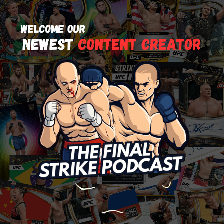 MMAChecklist's tweet photo. We are happy to announce @FinalStrikePod as one of our newest content providers in the community content section. The Final Strike Pod hosted by @0xd1dd1y  is the best source for all @UFCStrike latest news.

To explore more videos check out their page or head over to the content creator tab of our website!