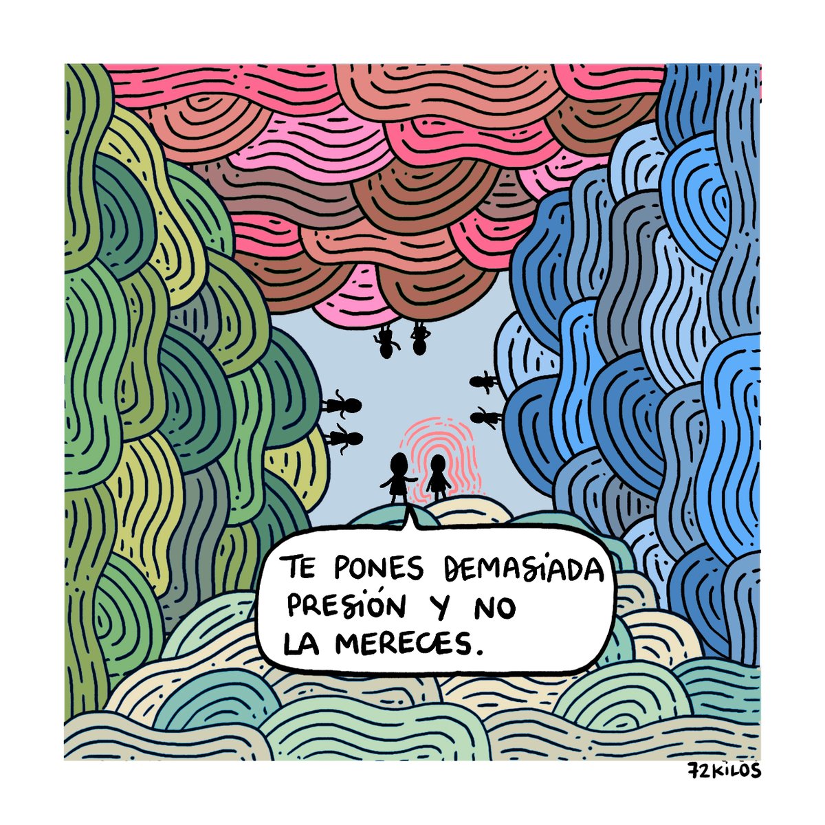 72kilos's tweet photo. Demasiada presión. https://t.co/YCL4Hvqw6M