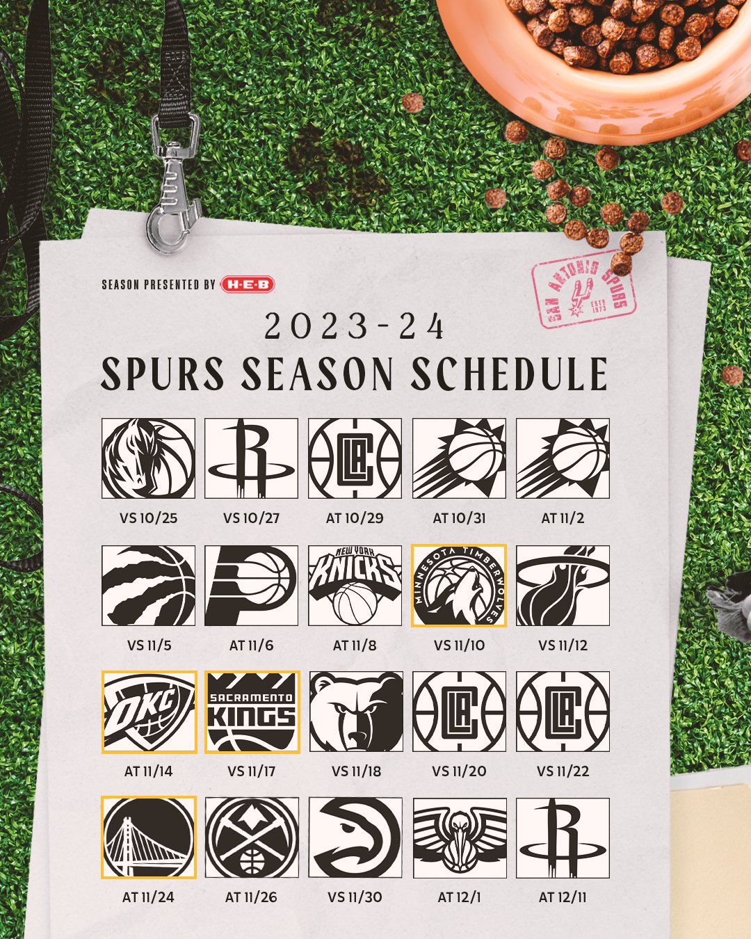 San Antonio Spurs on X: Year ☝️ begins in one week. Rep the