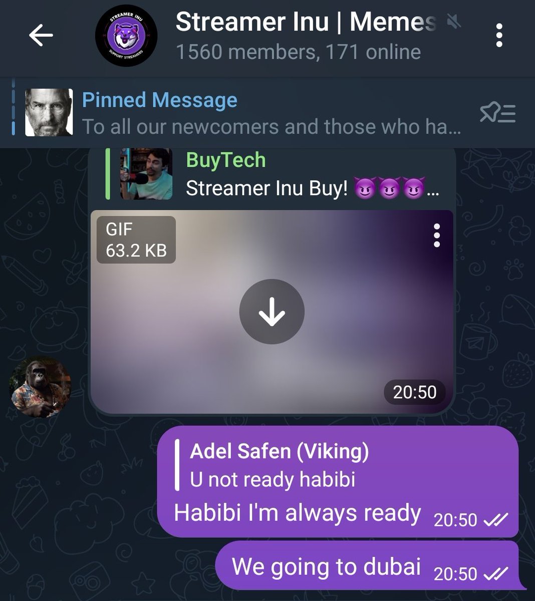 They are saying I'm not ready for what is coming for #STREAMERINU
But I think I do 🤔