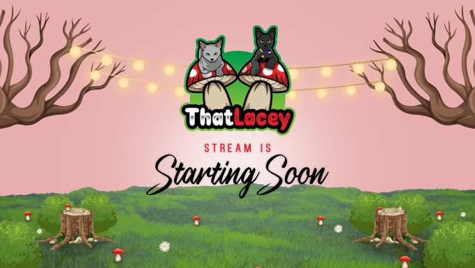 I will design a professional animated twitch overlay stream package and twitch logo Logo design twitch 
Overlay twitch 
Emote twitch