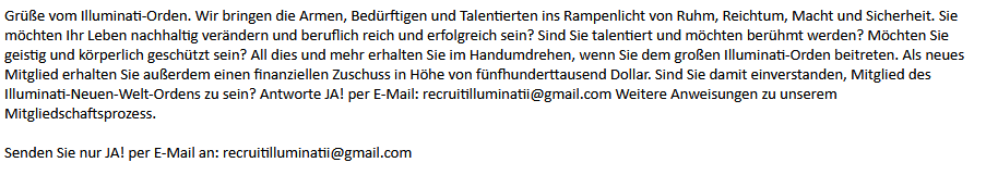 YokkelTV's tweet photo. 100% geheim, 100% seriös, 100% Recruiting per gmail. https://t.co/Zu2dlisUbn