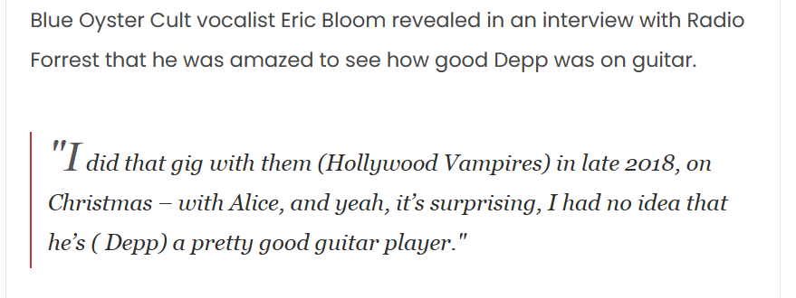 KC66035624's tweet photo. @ChilledPancake @MilesProwerXD @MxZlatan @wobblyunicorn @RonDuncan7 @cocainecross Well Eric Bloom, Jeff Beck, Alice Cooper and Joe Perry all disagree with you. But who are they compared to a bitter, abusive, talentless, anonymous troll on Twitter, amirite? #SourceCheck ⬇️⬇️ https://t.co/8puI16aJPW