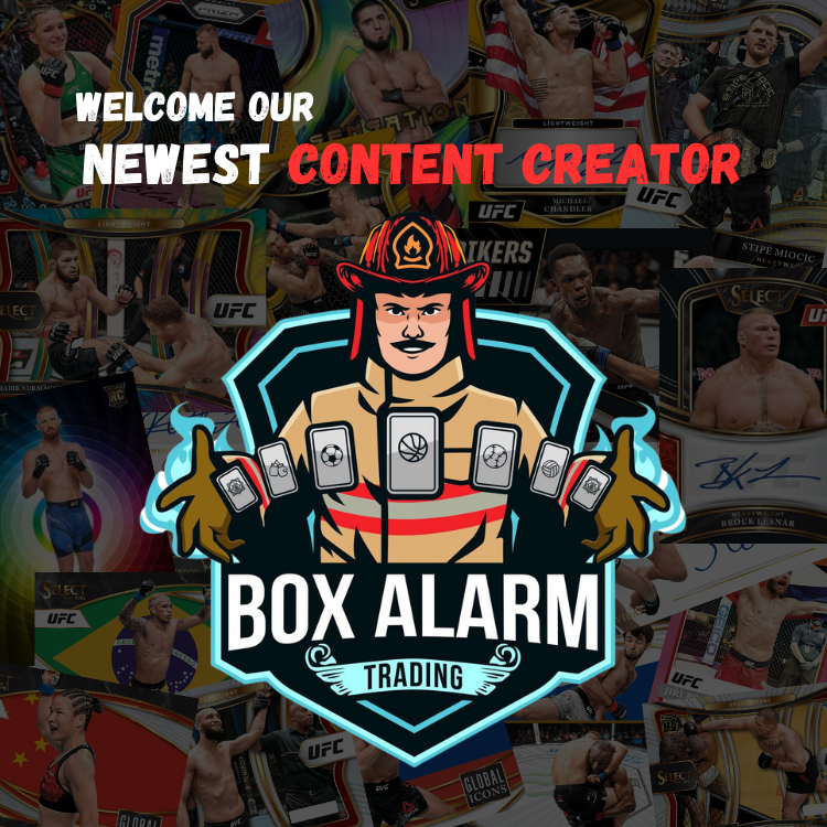MMAChecklist's tweet photo. We are happy to announce @BoxAlarmTrading as one of our newest content providers! Box Alarm create tons of amazing content like YouTube shorts, pack ripping, top 10s, and market analysis. If you are a UFC card collector @BoxAlarmTrading is definitely a must subscribe!

To explore more videos check out their page or head over to the content creator tab of our website!