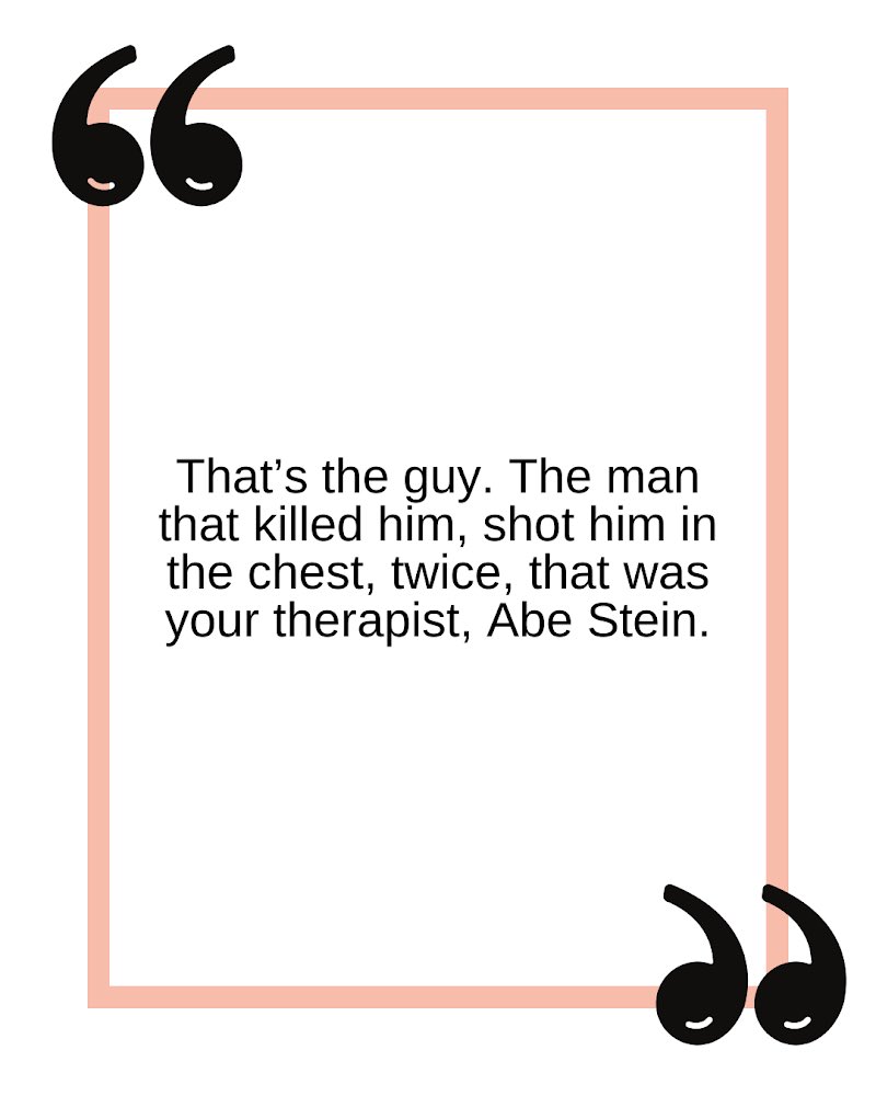 Weissbourd's tweet photo. Abe Stein is a significant character in many of my books, including my latest, OUT OF THE PAST, which will be published in early 2024 and is the third book in the Callie James thriller series. 

Read my books from the Corey Logan Trilogy to learn more about Abe. https://t.co/7oKFI6MCjv
