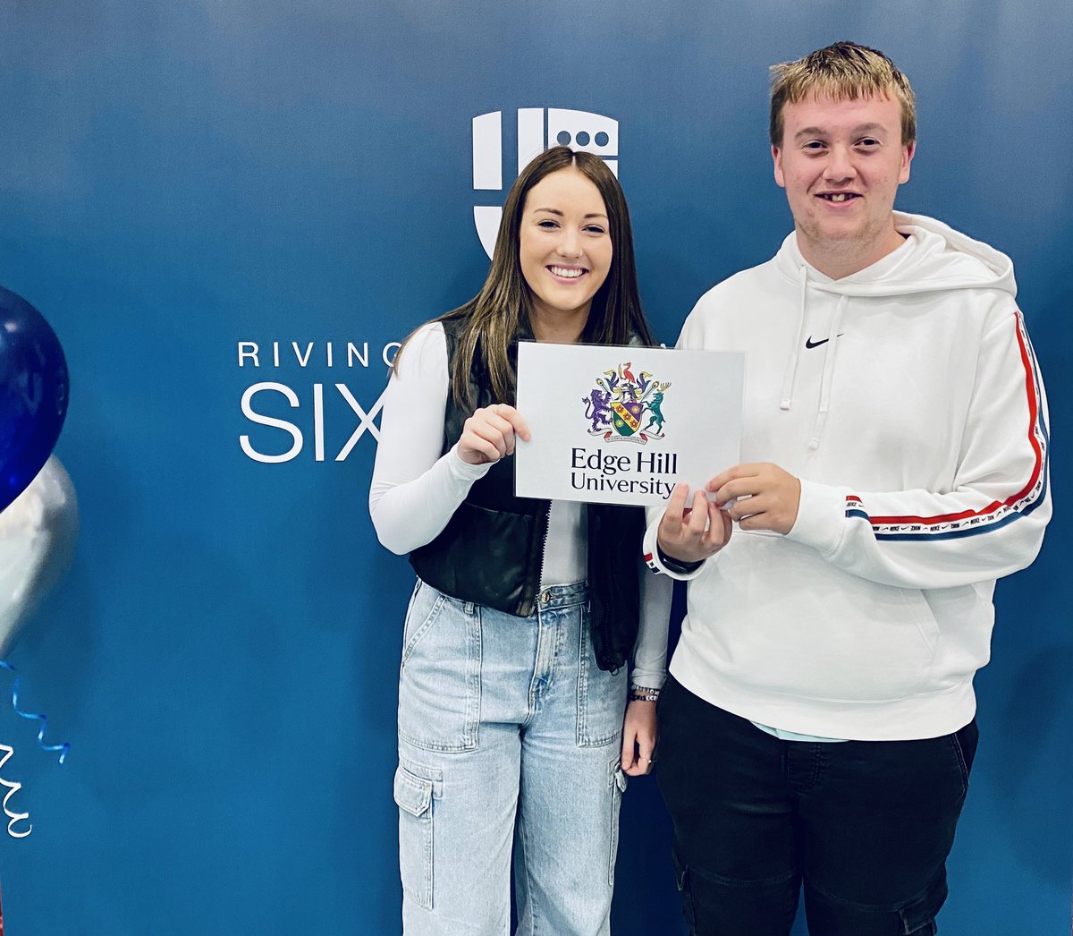 Congratulations to our future Edge Hillians Izzy, Neve and Max who are all off to study <a href="/edgehill/">Edge Hill University</a> <a href="/EHUOutreach/">Edge Hill University Outreach</a> 👏🏻👏🏻👏🏻👏🏻