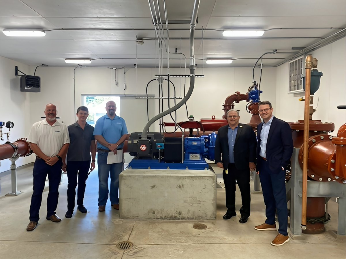 Covington_Water's tweet photo. Covington Water District would like to thank Patrick Eckroth as well as the rest of @SenatorCantwell’s office for visiting our headquarters. It was a great opportunity to speak about our infrastructure and resiliency plans that will benefit our current and future customers. https://t.co/LFmfZj65Tg