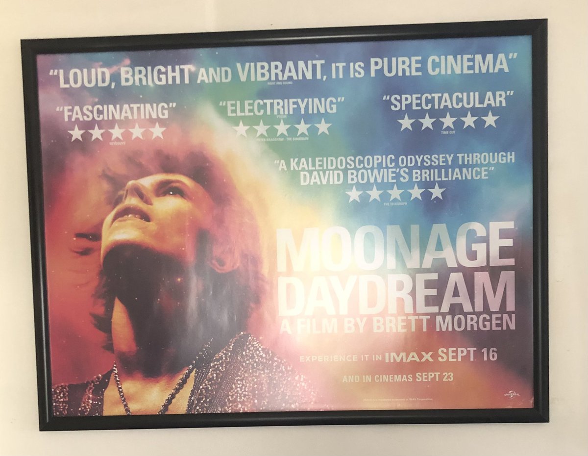 HazyCosmicJiv's tweet photo. @brettmorgen Loved it so much, even got the cinema poster framed ! https://t.co/rVLS7D7qKc