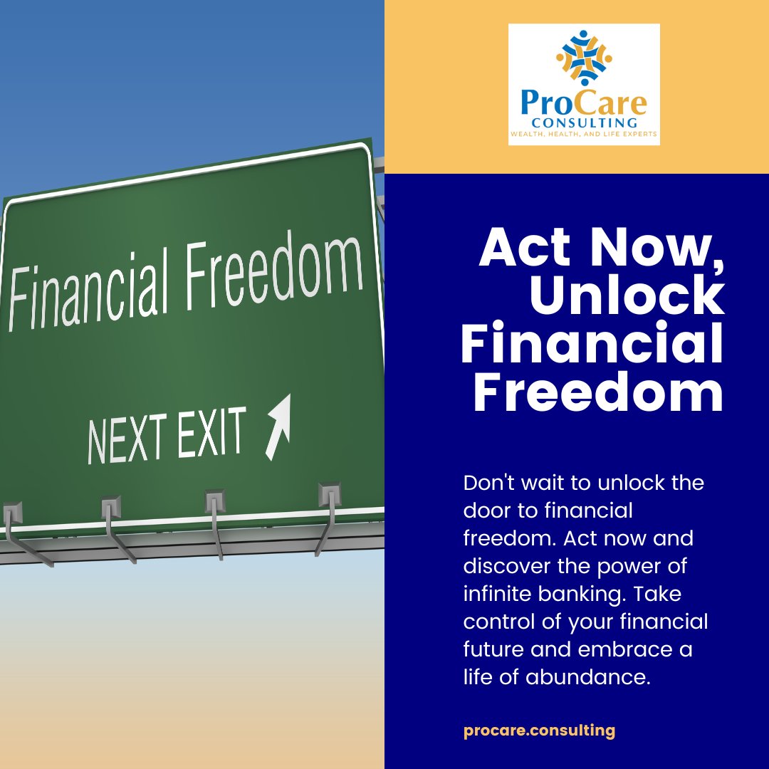 💼 Unlock financial freedom with infinite banking! 🔑 Bank on yourself, escape the traditional system, and create your own banking legacy. Act now to take control of your financial future. Tap the link in our bio for info. 💙💰 #InfiniteBanking #BankOnYourself #FinancialFreedom